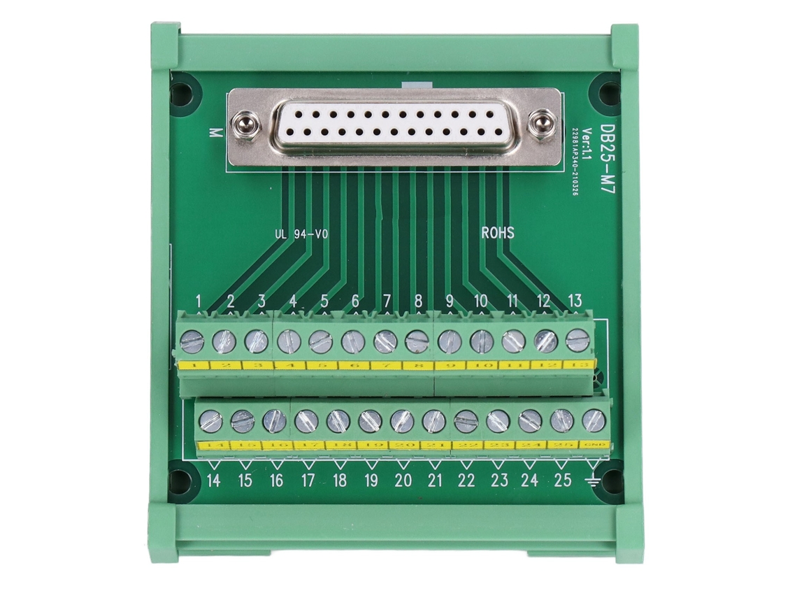 Placa Adaptadora Db25 Para Conector Terminal