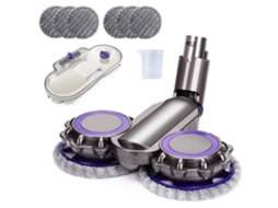 Acessório elétrico de cabeça de esfregão de água para esfregão seco e molhado, compatível com aspirador de pó Dyson V6 DC58/Dc59/Dc62 modelo