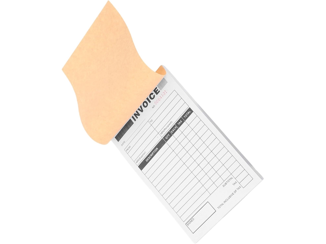 50 Conjuntos Livres De Bons De Commande E 1 Carnet Papier