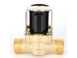 Válvula Solenóide Industrial Elétrica Em Cobre Laxiscreed Para Aquecedores Solares, 12v Cc