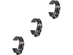 Conjunto De 3 Pulseiras Relógio Camufladas, Compatíveis Com