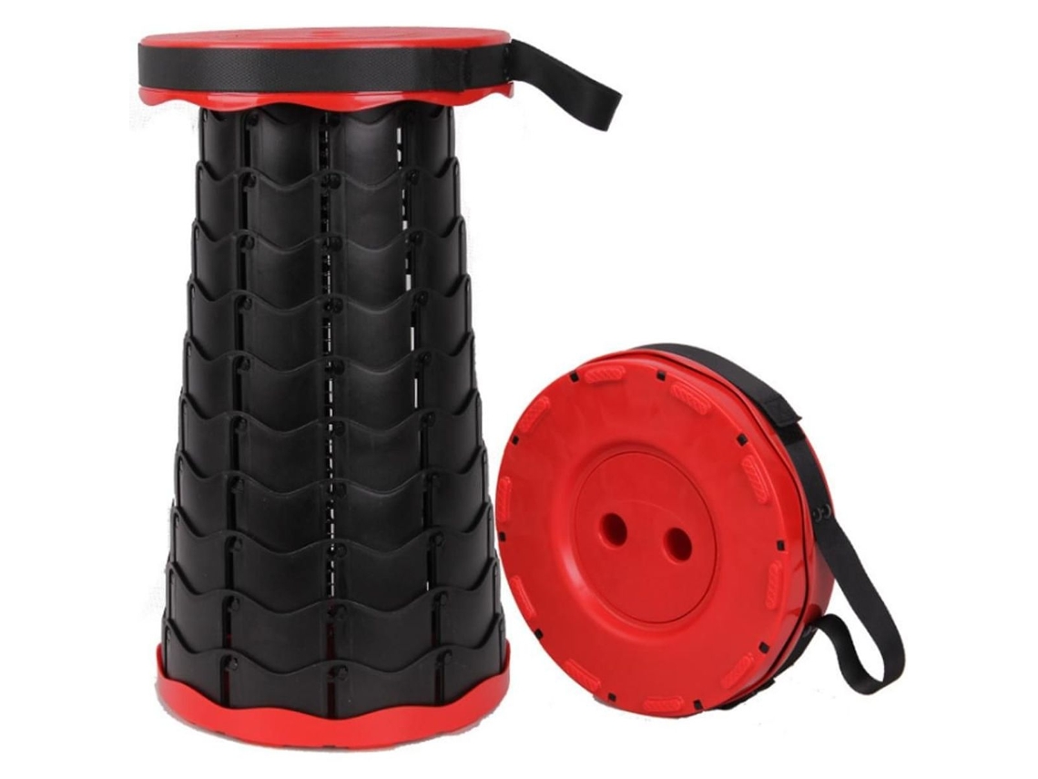 Banqueta de quatro pernas AQUAFORGE, portátil, antiderrapante, 200kg, para camping, pesca