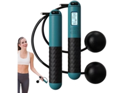 Corda De Pular Com Peso Para Exercícios Físicos, Corda De Treinamento Ajustável, Sem Fio, Para Treino Em Casa
