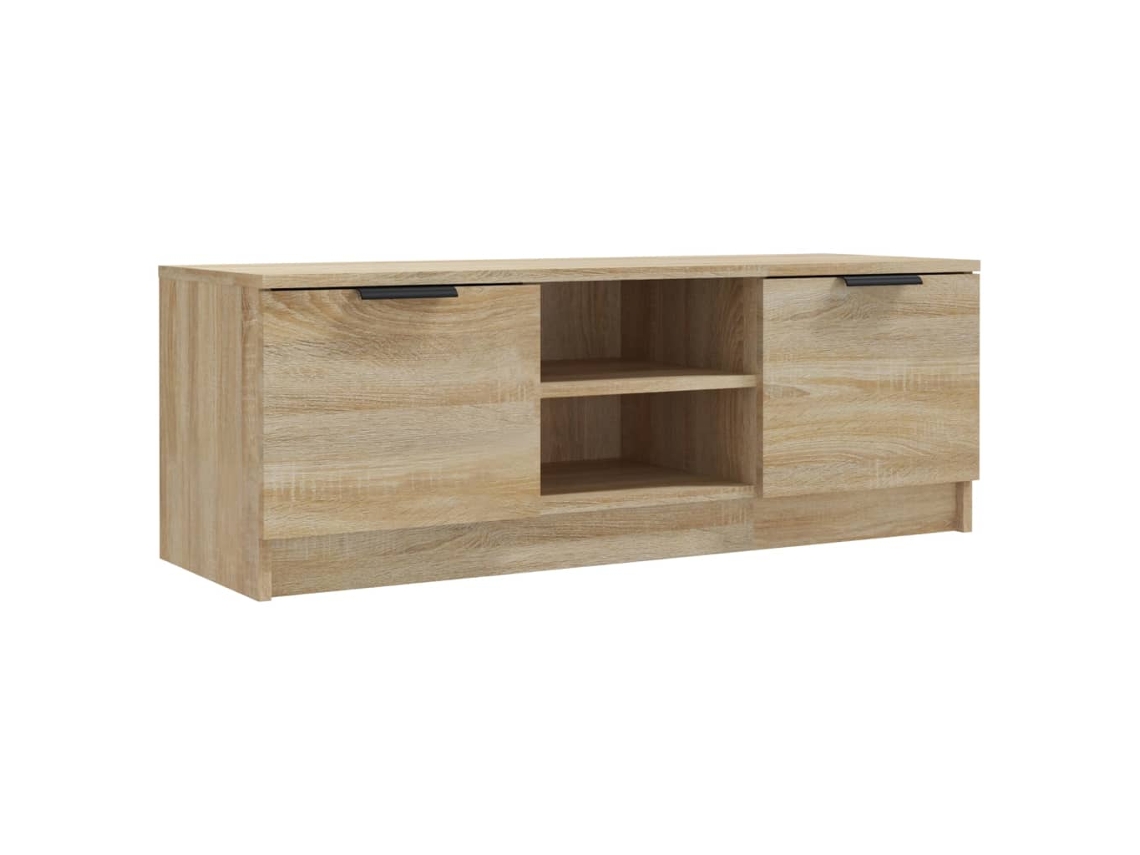 Tv Cabinet, Tv Cabinets Vidaxl Marrom Madeira Processada (n/a)