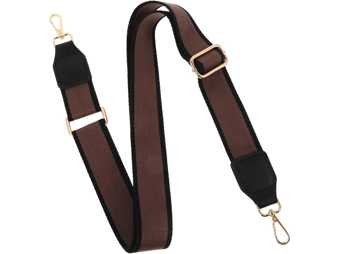 Bolsa Transversal Feminina Ampla, Ajustável, Em Nylon E Algodão, Com Fecho