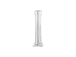 Organizador de Cápsulas de Café Dkd Home Decor Prata Metal