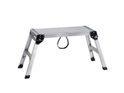 Plataforma de Trabalho Ajustável 330 Lbs Capacidade de Carga Dobrável Escada de Banco de Drywall de Alumínio Bancada de Trabalho Antiderrapante VEVOR