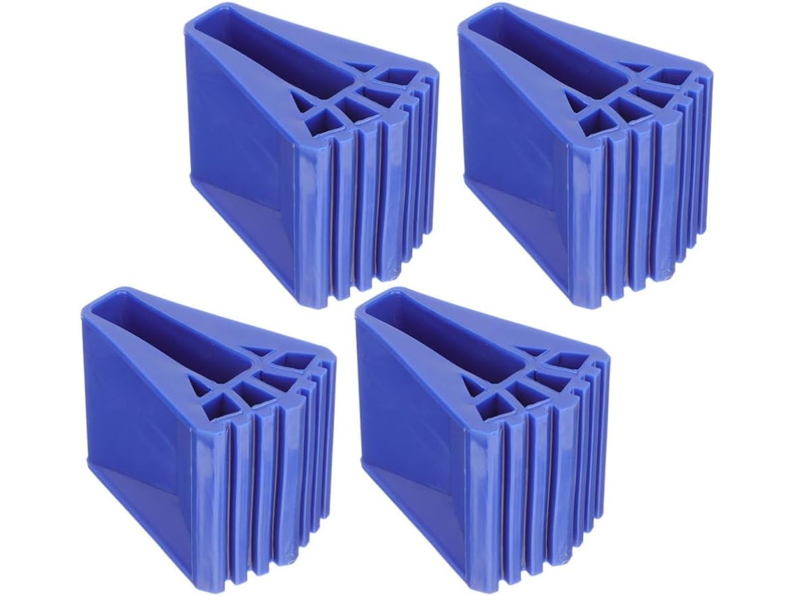 Conjunto De 4 Almofadas De Borracha Antiderrapantes Para Substituição Em Escadas.