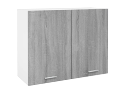 Vidaxl Armário Suspenso “lyon” 80x31x60 Cm Cinzento Sonoma