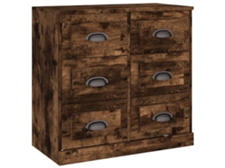 Sideboard, Sideboards Vidaxl Marrom Madeira Processada (n/a)