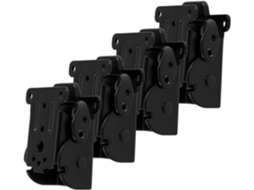 Conjunto De 4 Dobradiças Dobráveis Com Trava Automática Para Acessórios De Móveis De Mesa