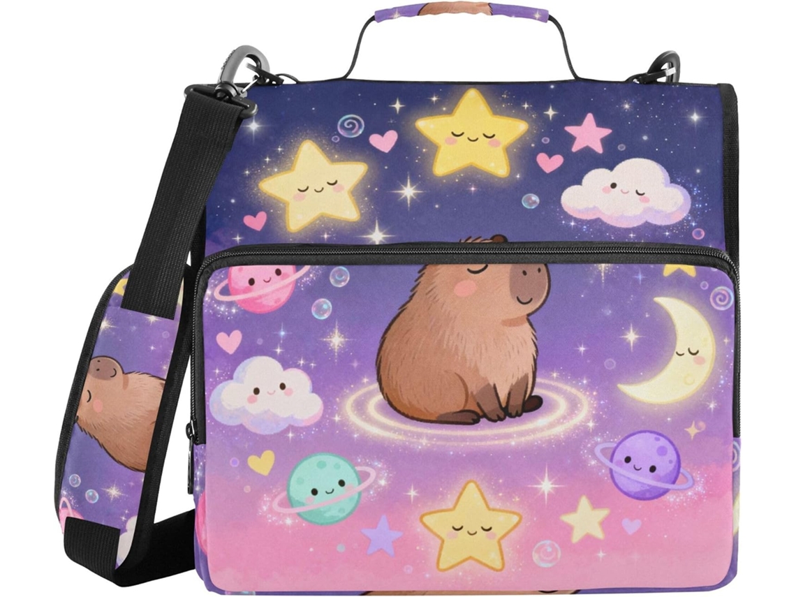 Organizador de Massas Capy Céu E Lua Com Altura Dos Ombros, Fácil De Transportar, 3,8cm 1,5 Polegadas, 3 Estojos