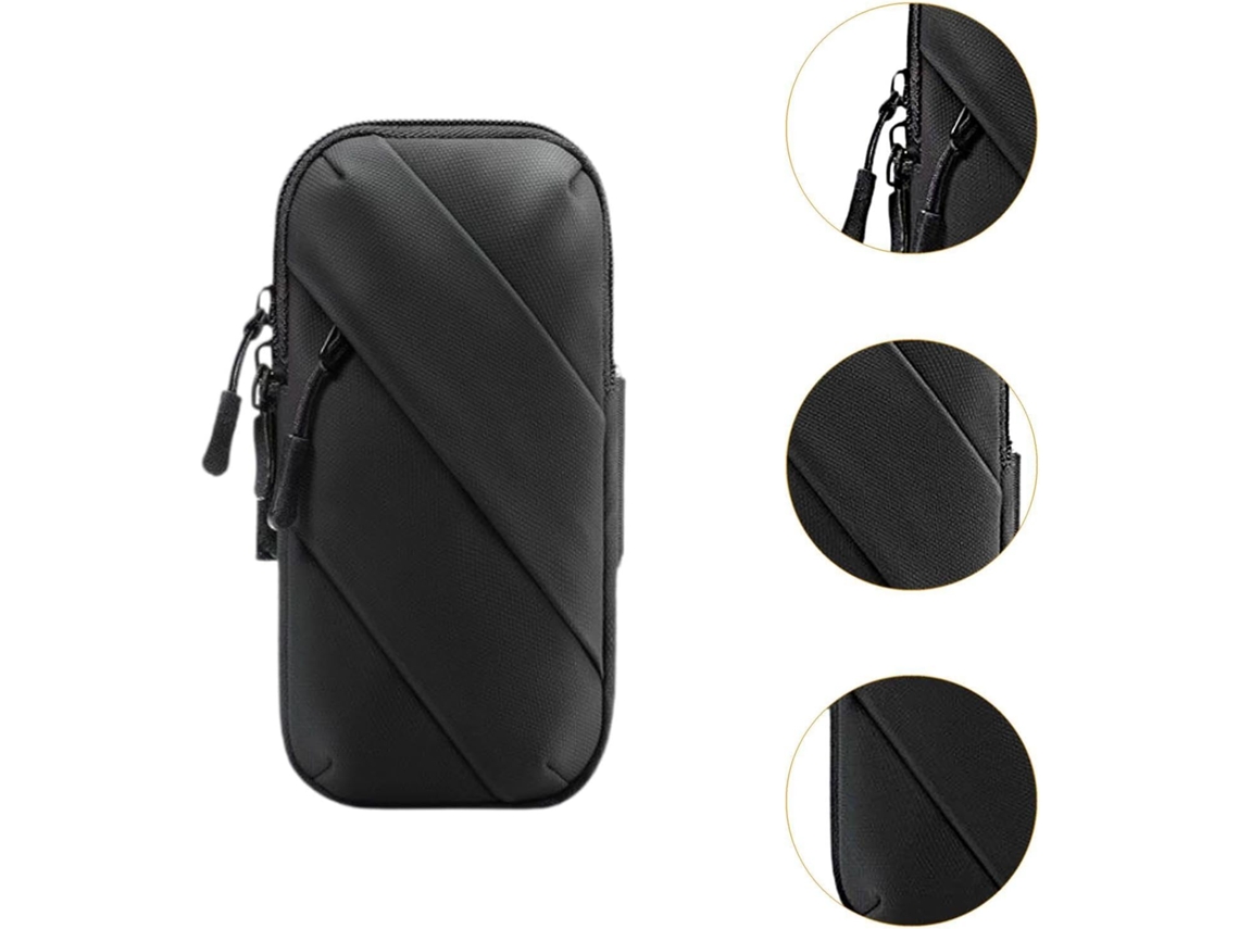Braçadeira Esportiva, Capa Para Celular Para Corrida, Esportes E Caminhadas (preto E Branco)