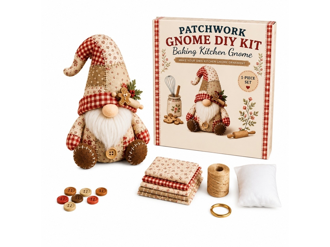 Kit De Costura E Patchwork (homem De Gengibre)