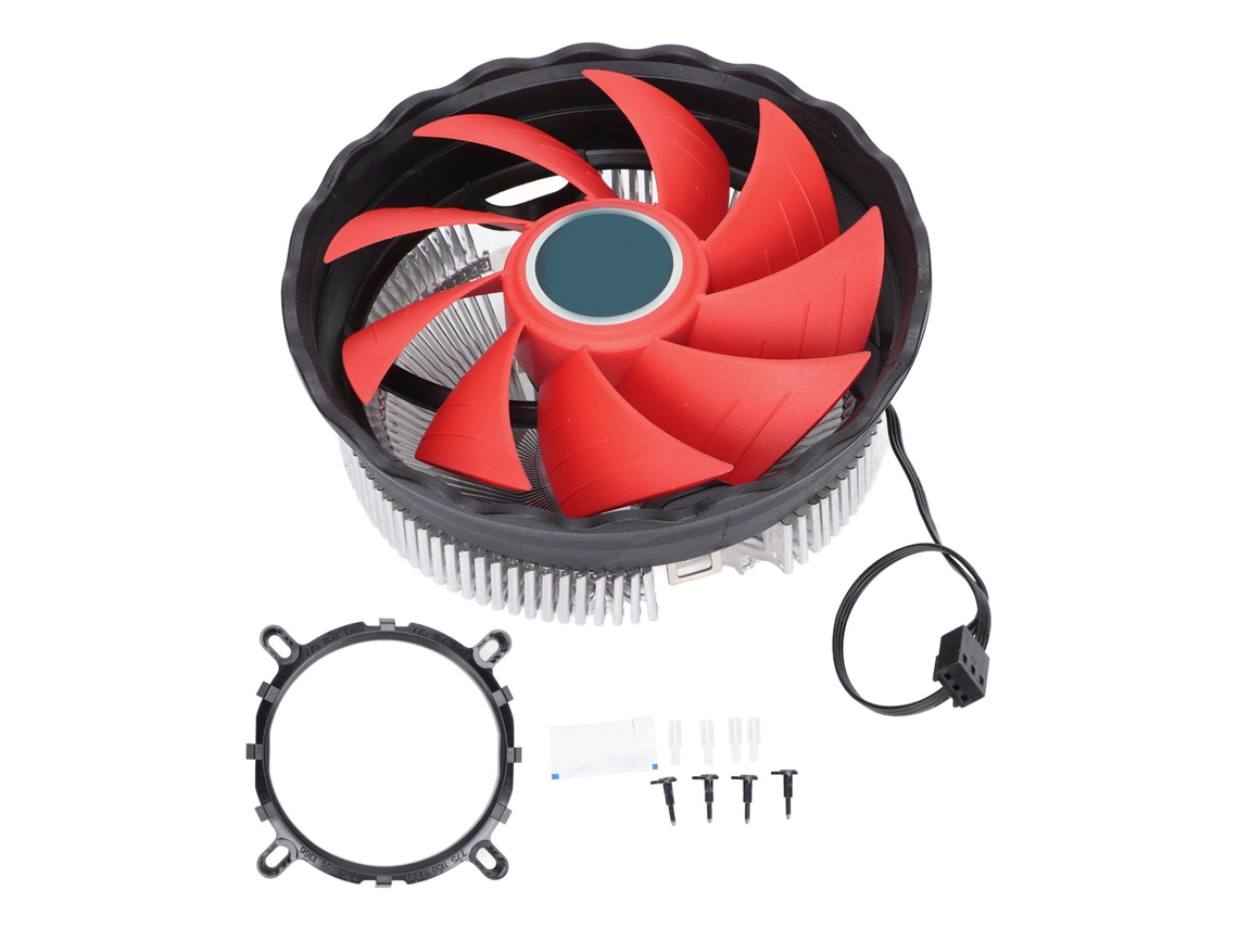 Detalhe Do Cooler Da Cpu Design De Dissipação De Calor Uniforme Ventilador Silencioso Para Computador Desktop