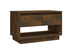 Tv Cabinet, Tv Cabinets Vidaxl Marrom Madeira Processada (n/a)