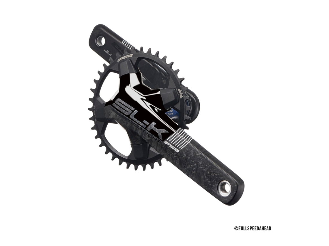 Pedais FSA Slk Bb386 Monoplateau 42 Abs 172,5Mm