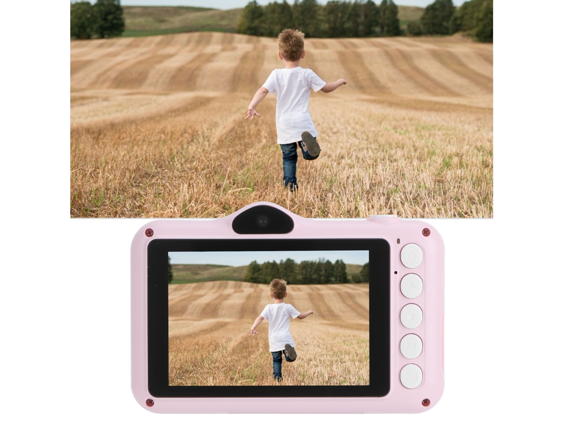 Câmera Digital Infantil De 3,5 Polegadas, Câmera De Ação Infantil De 12 Mp Com Carregamento Usb, Presente De Aniversário Brilvibera