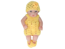 Primerox boneca de Bebê Recém nascido de Silicone 12 Polegadas Realista Fofa Brinquedo de Role Play Presente