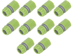 Conjunto De 10 Conectores Rápidos Para Mangueira Água Em Abs,