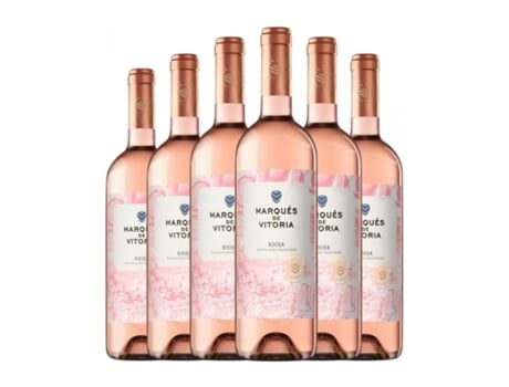 Vinho rosé MARQUÉS DE VITORIA Rosat Rioja Jovem (0.75 L - 6 Unidades)