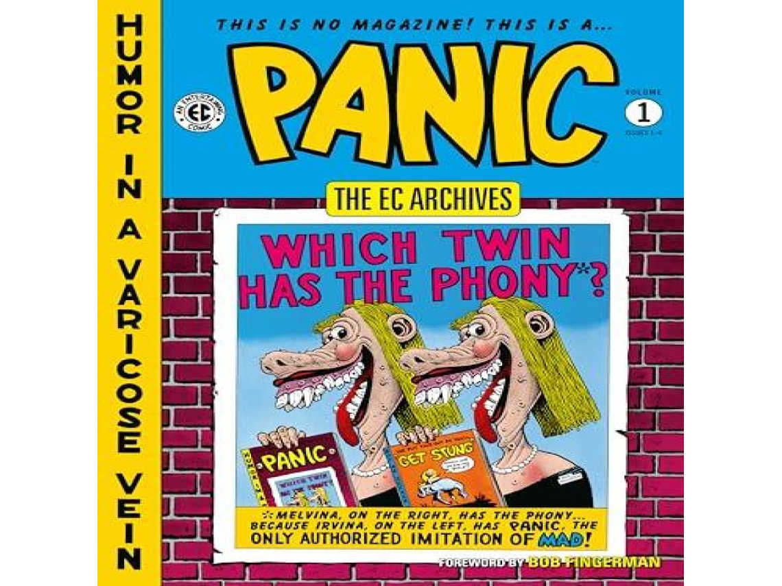 Livro EC Archives Panic Volume 1 de Wally Wood (Inglês)