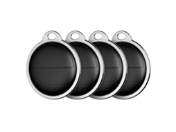 Rastreador Find My 4 pack para chaves, carteira, bagagem e pet com alarme sonoro | S/MARCA