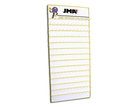 Llaves jma expositor vacio orma-500 de 500 x 1150 gancho 6 cm