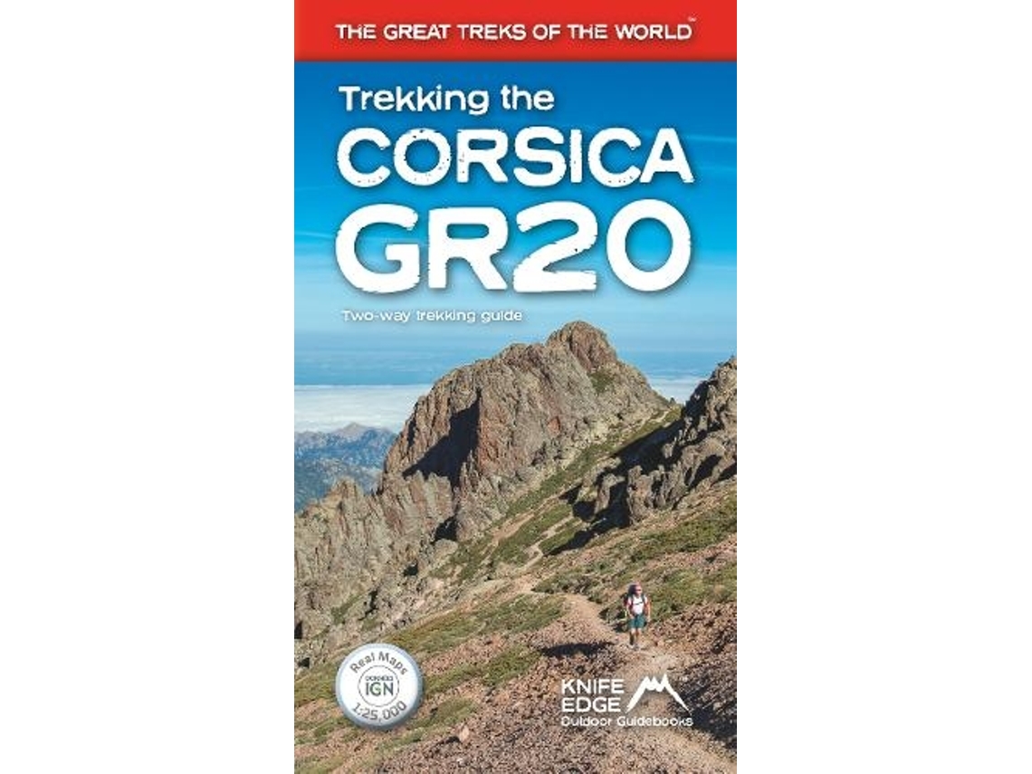 Livro Trekking the Corsica GR20 - Two-Way Trekking Guide - Real IGN Maps 125,000 de Andrew Mccluggage (Inglês)