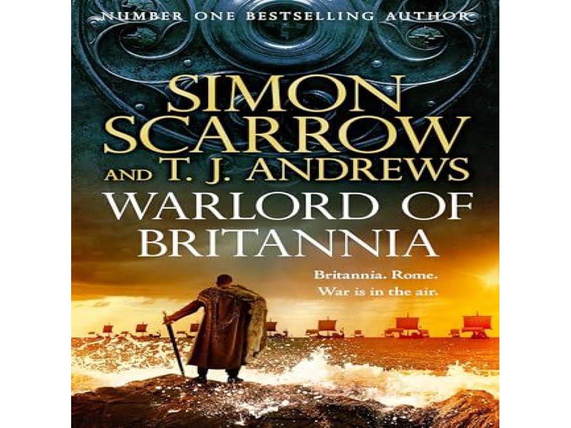 Livro Warlord of Britannia de Simon Scarrow (Inglês)