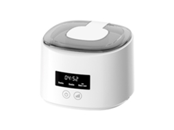 Limpador Ultrassônico De Dentaduras, Máquina De Limpeza Ultrassônica De Dentaduras 55khz 380ml, Baixo Ruído Para Joias (branco)