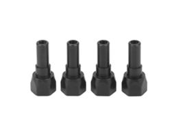 4 Peças De Suporte De Amortecedor Rc De Aço Anti-roubo Resistente Para Carro Rc Arrma 6s Series 1/7