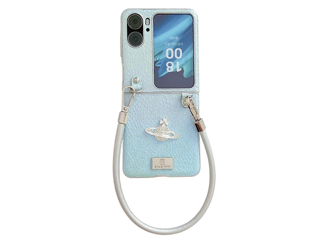 Capa De Celular Com Cobertura Total E Padrão Kirin Com Alça De Pulso