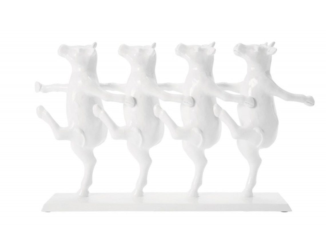 Peça Decorativa Dancing Cows