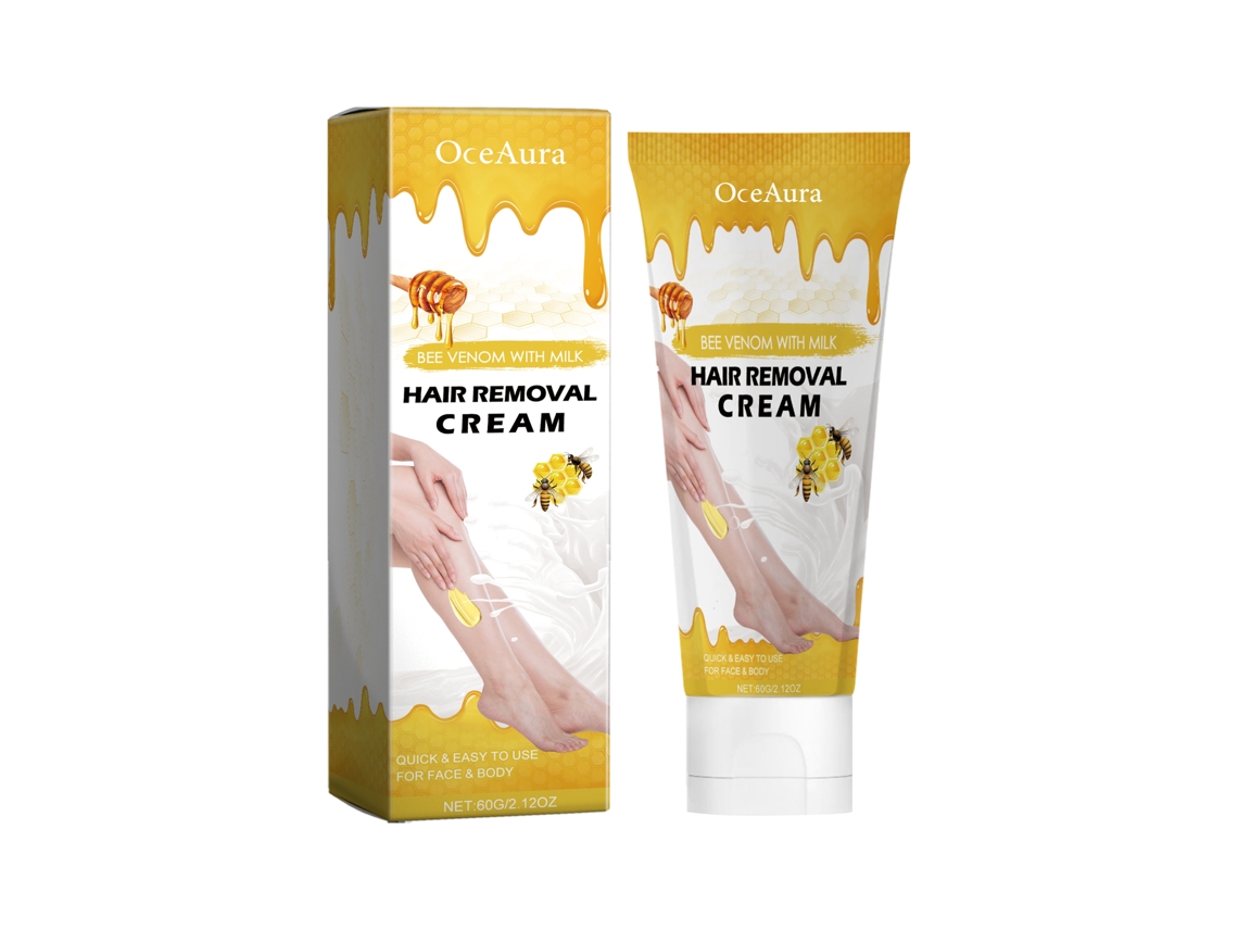 Creme Depilatório Oceaura Veneno Abelha Axilas Mãos Pernas