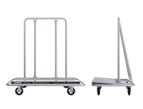 Carro Plataforma P/Placas 1060X320Mm 900Kg Wk602360 WERKU