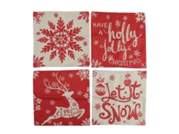 Laxiscreed Kit Com 20 Chaveiros Estrela Natal Para Decoração, Árvore E Presentes Festivos