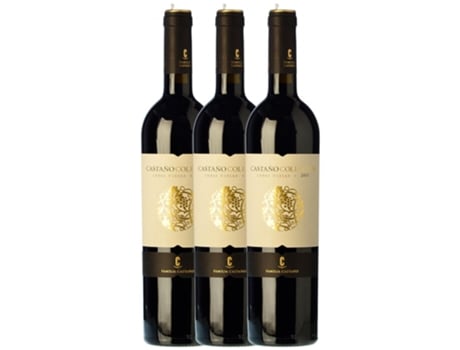 Vinho CASTAÑO Castaño Colección Cepas Viejas Yecla Crianza (0.75 L - 3 unidades)