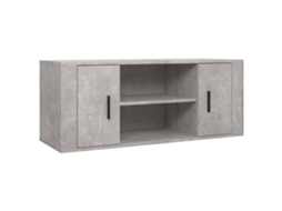Tv Cabinet, Tv Cabinets Vidaxl Cinzeto Madeira Processada (n/a)