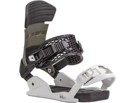 Fixações Drake Fifty Para Snowboard Freestyle Branco