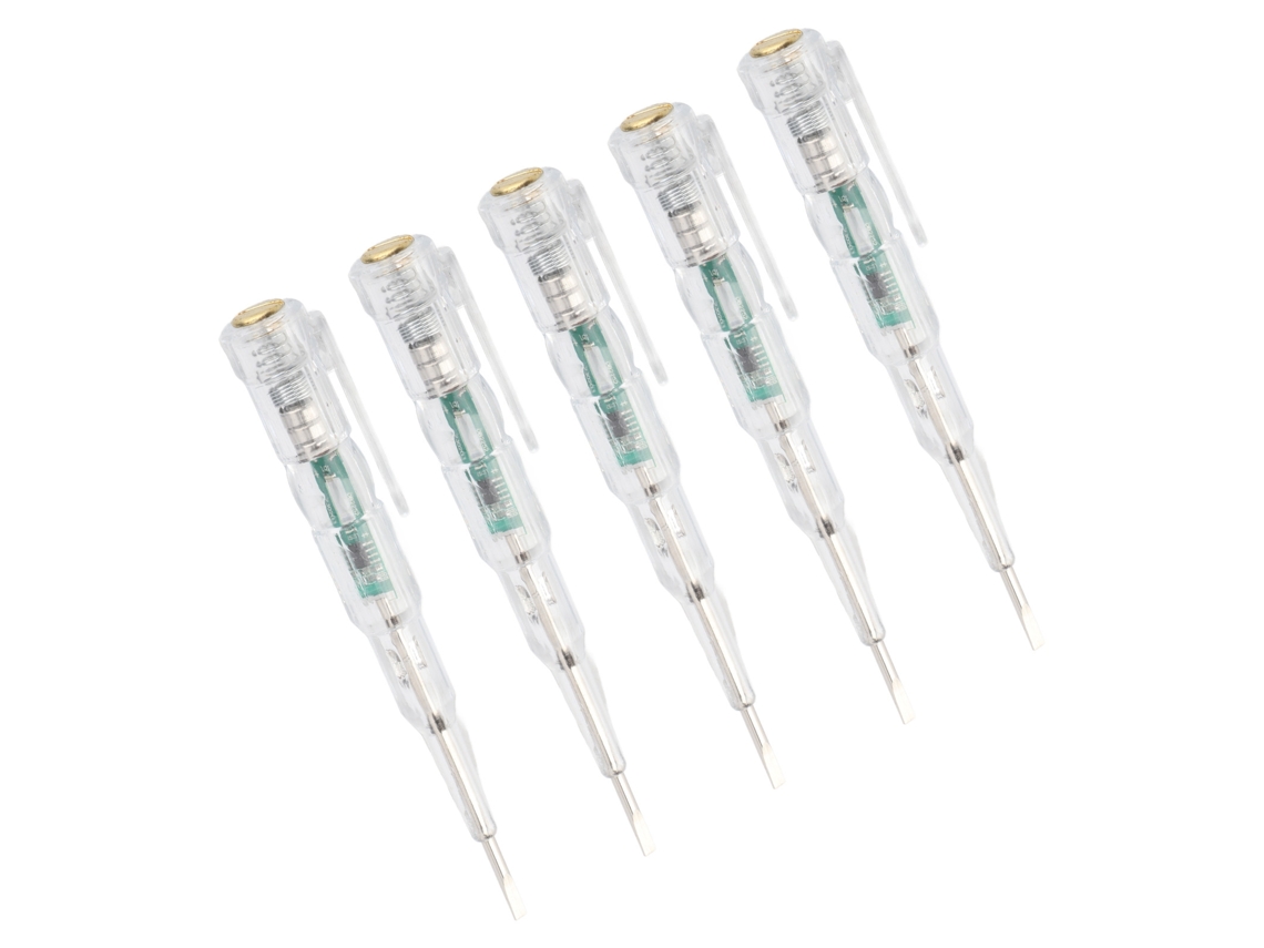 Caneta Elétrica Multifuncional Laxiscreed Com Luz Led E Teste De Voltagem