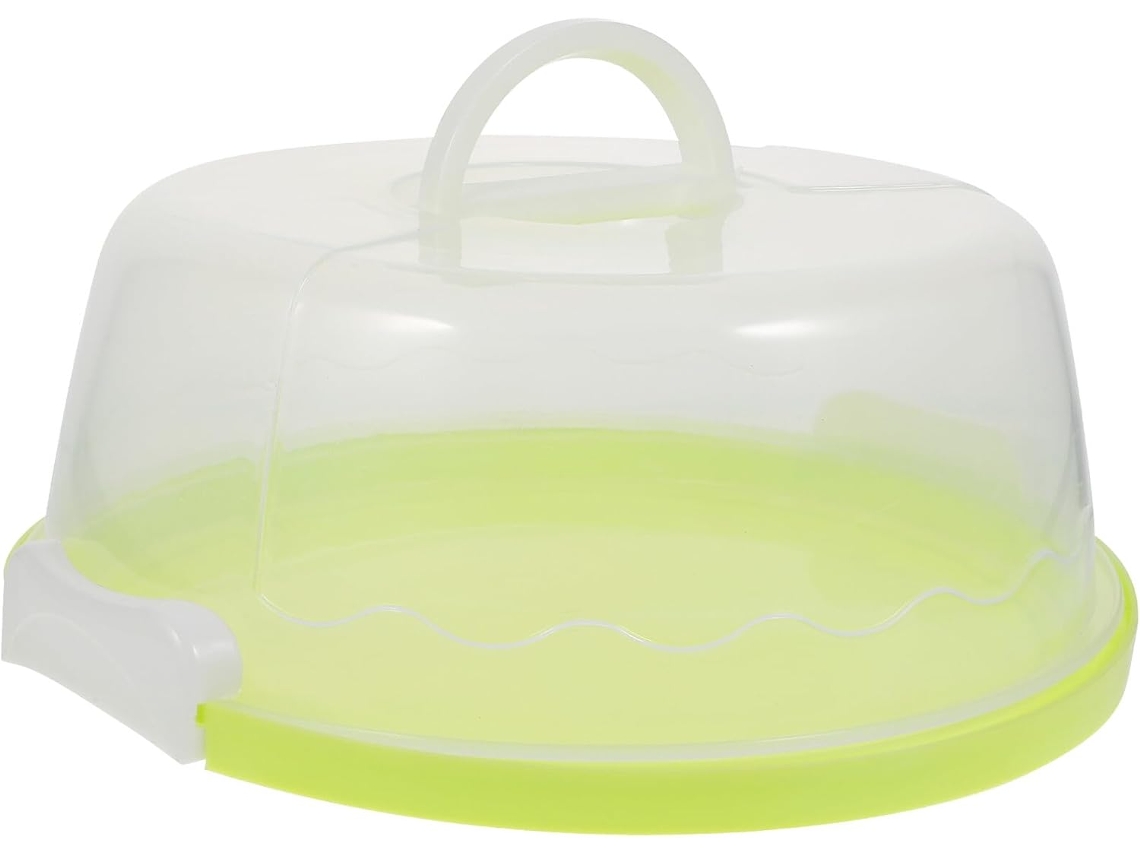 Recipiente Portátil Para Transportar Bolos, 25 Cm, 10 Polegadas, Para Uso Doméstico E Organização Da Cozinha