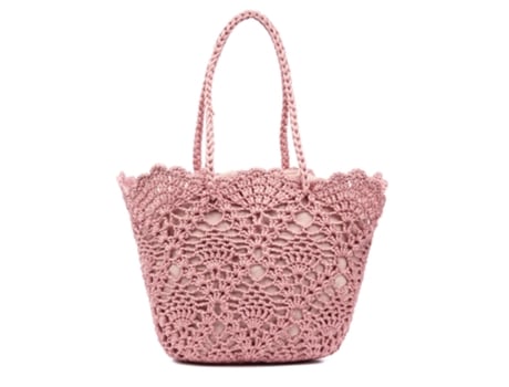 Saco De Ombro De Mulher Iria Quintana Zelbio Fabricado Rosa (30)