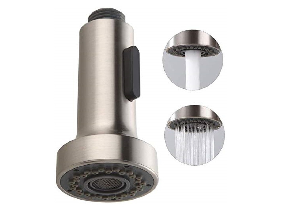 Boca de torneira de aço inox com 2 modos de pulverização ZYBLSSBB