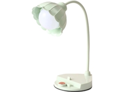 Abajur De Mesa Genérico, Iluminação Sem Fio Recarregável, Lâmpada Led Com Padrão Floral Para Estudantes, Adolescentes E