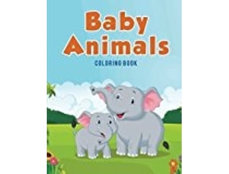 Livro Baby Animals Coloring Book De Kids E Coloring Pages For (inglês)