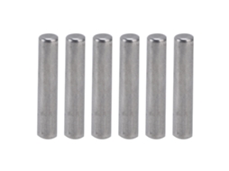 20 Varetas Aço Inox Eixo D 6mm Robôs