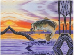 Manta de Flanela Macia e Quente com Estampa Robalo 152 4 X 127 Cm, Macio, Quente, Ideal para Quarto e Sala de
