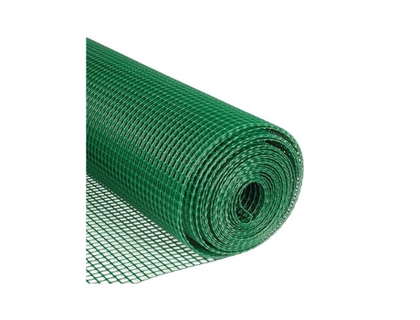 Tela Plástica 10x10mm 1x50m Verde Navelis