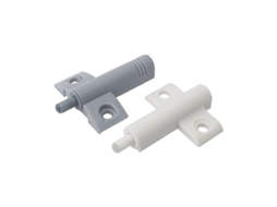 Amortecedor de Porta Suave Branco 2 Peças para Móveis de Cozinha Gavetas com Parafusos